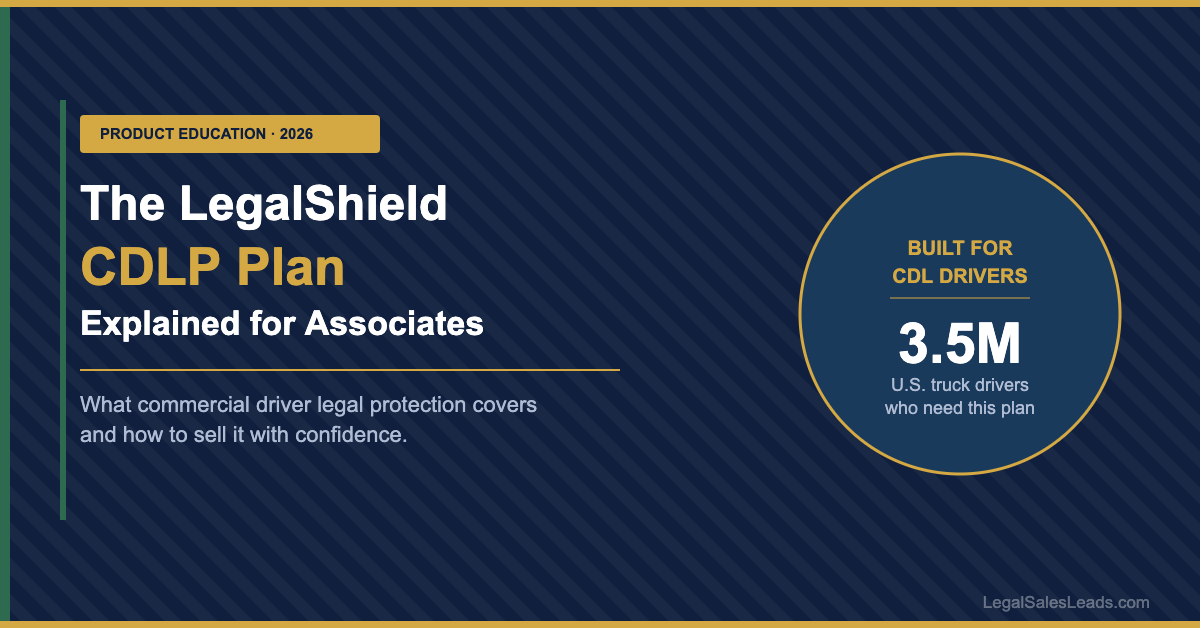 The LegalShield CDLP Plan Explained: What Associates Need to Know